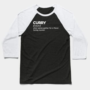 Curry - Funny Definition #5 Baseball T-Shirt